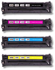 deltalabs Toner Rainbowkit fr HP Color Laserjet CP 1215