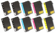 Epson Expression Home XP-352 deltalabs 10er Set Tintenpatronen