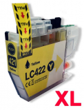deltalabs XL Druckerpatrone yellow ersetzt Brother LC-422XLY