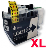 deltalabs Druckerpatrone black XL ersetzt Brother LC-421XL