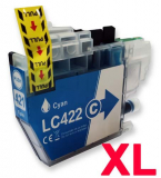 Brother MFC J5345DW deltalabs Druckerpatrone cyan XL