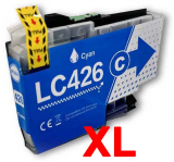 Brother MFC-J4340DW deltalabs Druckerpatrone XL cyan