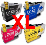 Brother MFC-J4340DW deltalabs Druckerpatronen XL Komplettset