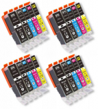 Canon Pixma MG5750 deltalabs XL Tintenpatronen Sparpaket