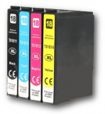 deltalabs Tintenpatronenset ersetzt Epson T01811 bis T01814�